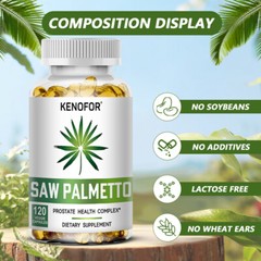 Prostate Support – Saw Palmetto – Reduce Frequent Urination, Stamina supplement