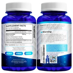 We Like Vitamins Phytoceramides 700mg – 200 Capsules 200 Count (Pack of 1)