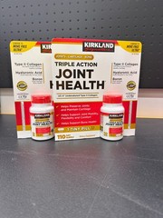 2 Packs Kirkland Triple Action Joint Health 110 Tablets Exp:05/2028