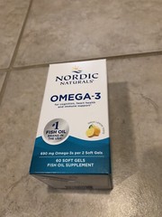 Nordic Naturals Omega-3 690mg Lemon 60 Soft Gels Exp: 12/2026