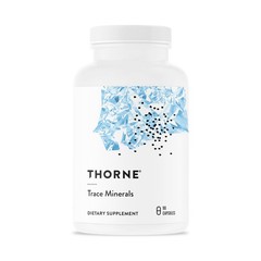 THORNE Trace Minerals Chelated Zinc Boron Selenium Chromium Manganese 90