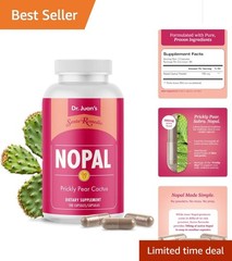Natural 700 mg Nopal Cactus Capsules – Immediate Release Gluten-Free Supplement