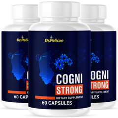 Cogni Strong- Brain Support- 3 Bottles- 180 Capsules