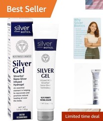 Silver Biotics Patented Multivalent SilverSol 20 PPM Soothing Skin Gel | Vers…