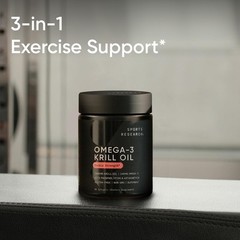 Antarctic Krill Oil (1000mg) with Omega-3s EPA & DHA + Astaxanthin | IKOS 5-Star