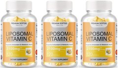 Liposomal Vitamin C 2100mg High Absorption Supplements 240 Softgels