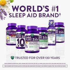 ZzzQuil, Pure Zzzs Melatonin Gummies, Sleep Aid, 2mg, with…