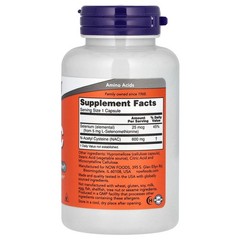 Now Foods NAC, 600 mg, 100 Veg Capsules, 2 Pack