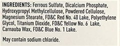 Iron Tablets 45mg – High Potency Ferrous Sulfate for Steady Nutrition, 120 Count