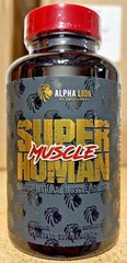 Alpha Lion Super Human Muscle Savage Natural Muscle Builder 60 Capsules New