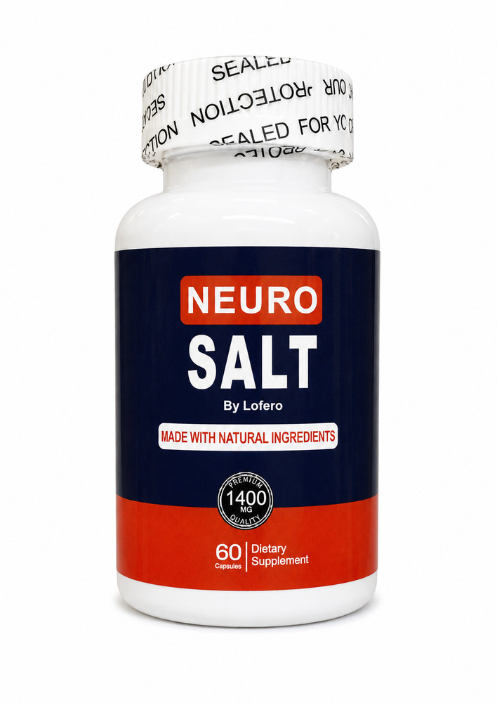 Neuro Salt Capsules for Neuropathy NeuroSalt Muscle Recovery Supplement (60 ct)-
