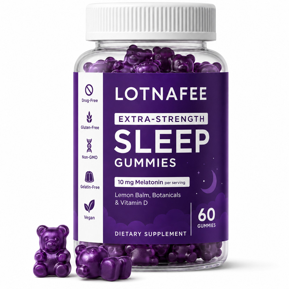 Nutritional Supplement, Extra Strength Sleep Gummy – 60 Co