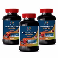 Improves Blood Flow Pills – Blood Pressure Complex 690mg – Garlic Capsule 3B