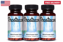 3 – bottles Natural Prostate Support Supplement – Non-GMO, Vegan, Gluten-Free