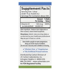 Super Daily D3, 100 mcg (4,000 IU), 0.35 fl oz (10.3 ml)