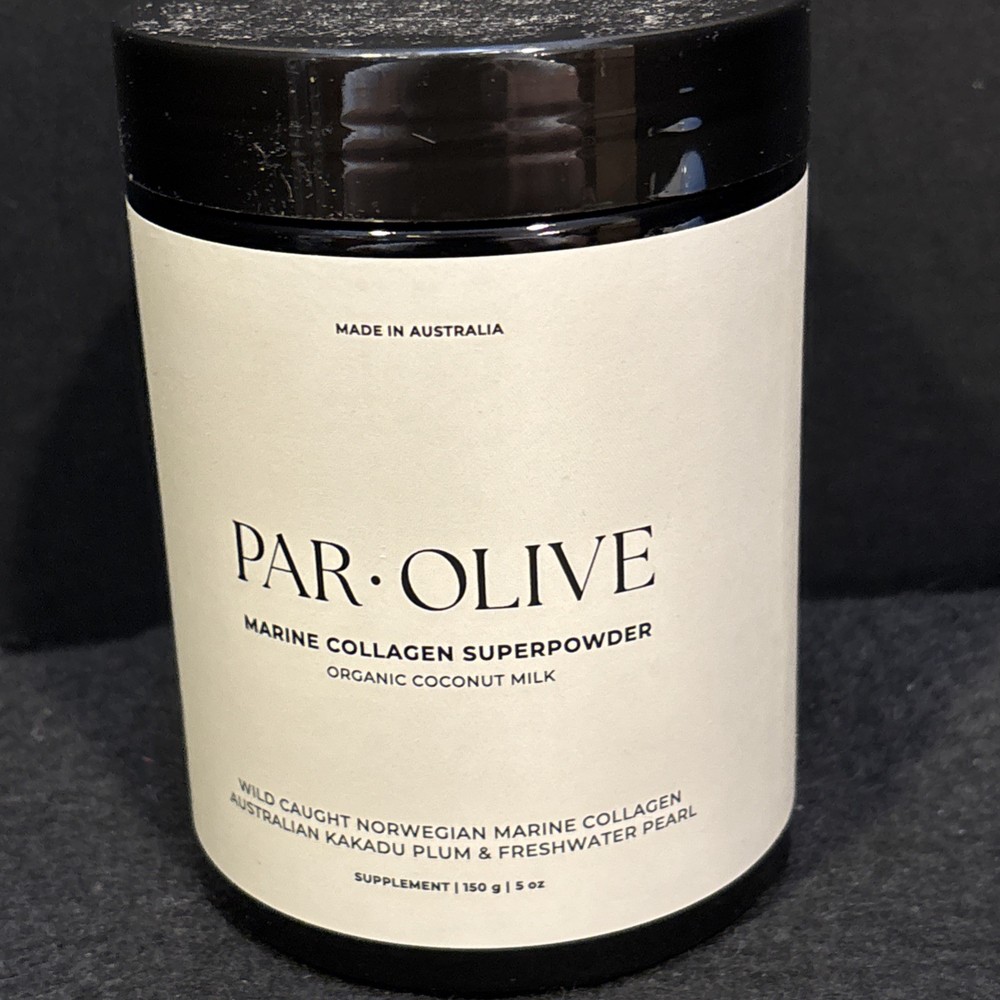 PAR.OLIVE Marine Collagen Superpowder Coconut Milk -30 Dy Supply NEW Exp 03/2028