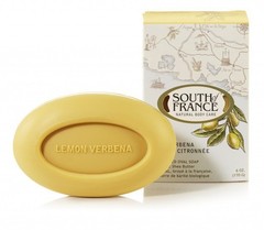 South Of France Natural Bar Soap, Lemon Verbena, 6 Ounce 6 Ounce (Pack of 1)