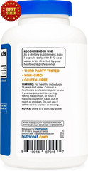Nutricost Niacinamide (Vitamin B3) Capsule – 240 Count (NC-B3NIACNMD)
