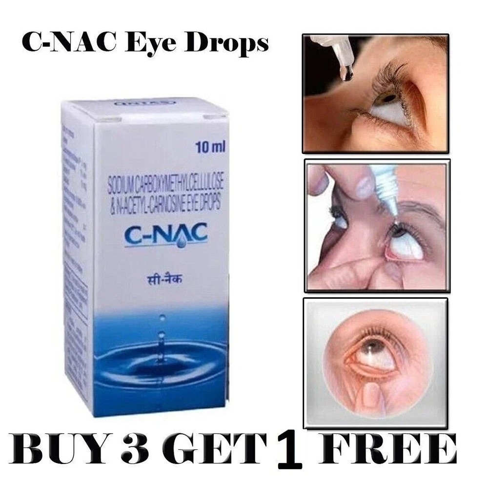 CNAC Eye Drops (10ml) Best for Eye Care (BUY 3 QUANTITY & GET 4 OF CNAC)