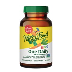 MegaFood Kids One Daily Multivitamin – Vitamin B, C, D , Zinc 60 tabs EXP 11/27
