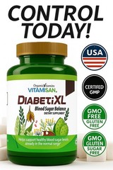 Support Diabetic & Pre Health Blood Sugar Low support Levels Made USA