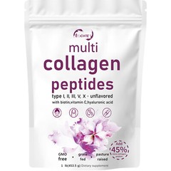 Multi Collagen Peptides Powder-Hydrolyzed l,l,ll,v,X) Peptides (Type Protein US