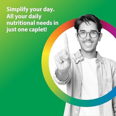 Rainbow Light Multivitamin for Men, Vitamin C, D & Zinc, Probiotics, Men’s One M