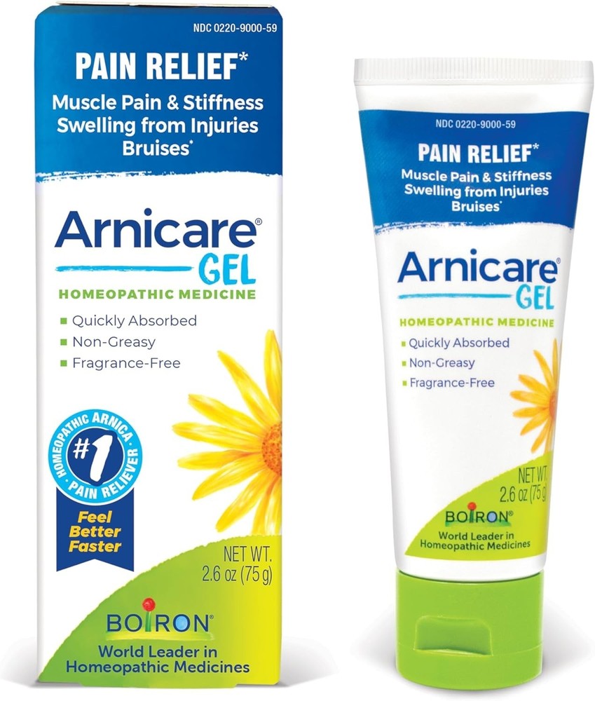 Boiron Arnicare Gel for Relief of Joint Pain, Muscle Pain, Muscle Soreness, 2.6