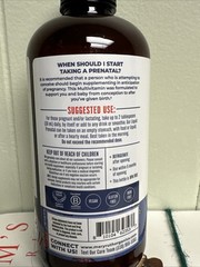 Mary Ruth’s VEGAN Liquid Prenatal & Postnatal Berry Multivitamin 15.2Fl Oz 12/27
