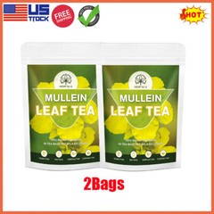 100Packs Mullein Leaf Tea Bags – Lung Cleanse Detox Herbal Enhance Immunity USA