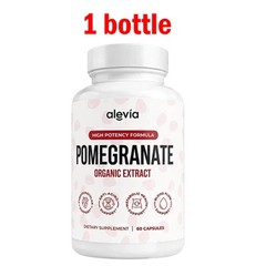 3X Alevia Pomegranate Capsules 60ct Organic Extract Antioxidant US