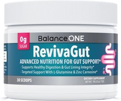 RevivaGut: Advanced Zinc Carnosine & L-Glutamine Digestive Health Powder