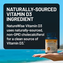 Vitamin D3 2000iu 50 mcg 1Year Supply for Immune , Healthy Muscle Function, a…