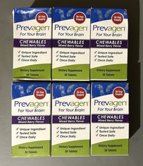 Prevagen Regular Strength Chewables Mixed Berry 10mg 6-Pack
