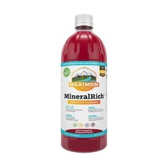 Maximum Living, Mineralrich Liquid Minerals Supplement, 32 Oz