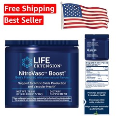 NitroVasc Boost – Gluten-Free, Vegetarian Blood Flow Supplement, 1 Scoop Formula