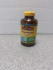 Nature Made Extra Strength Magnesium 400mg – 150 Softgels Exp 10/2026.