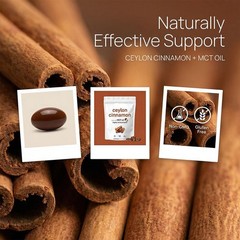 3X Ceylon Cinnamon 7200mg Equivalent 300 Softgels MCT Oil Dietary Supplement