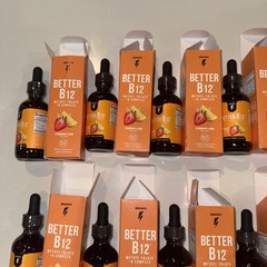 10 total Innosupps Better B12 Methyl Folate B Complex Strawberry Lemon 45ml