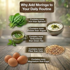 Baidya.nath Moringa Powder 200g Organic Superfood Pack of 5