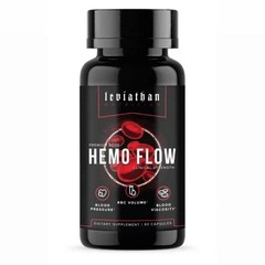 3Pcs-Leviathan Nutrition Hemo Flow Supplement Nattokinase with forNitric Oxide