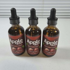 APPLE DROPS EXTRA STRONG FORMULA DIETARY SUPPLEMENT 2 fl. oz. 60 ml. 3 BOTTLES