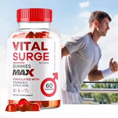Vital Surge Male Gummies Maximum Strength Vital Surge Advanced Formula 60 Count
