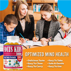 Smply Focus Ultimate Gummies ,Focus, Clarity & Memory Booster For Kids 20/12/25