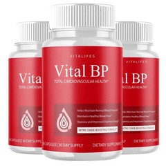 (3 Pack) Vital BP Advanced Blood Support Vitamin Formula VitalBP (60 Capsules)