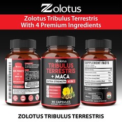 Tribulus Terrestris Maca 9600mg Per Capsule 3 Months Supply Highest Potency