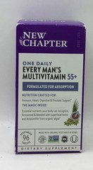 New Chapter Every Man’s One Daily 55+ Multivitamin, 96 Tablets EXP 2/26