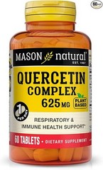 Mason Natural Plant Based Quercetin Complex 625 mg-Respiratory &Immunity Booster