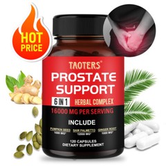 Prostate Support – Reduce Frequent Urination, Stamina supplement,60/120 Caps