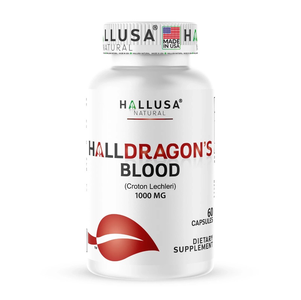 Dragon’s Blood capsules 1000mg – Croton Lechleri (Sangre de Drago) – 60 ct
